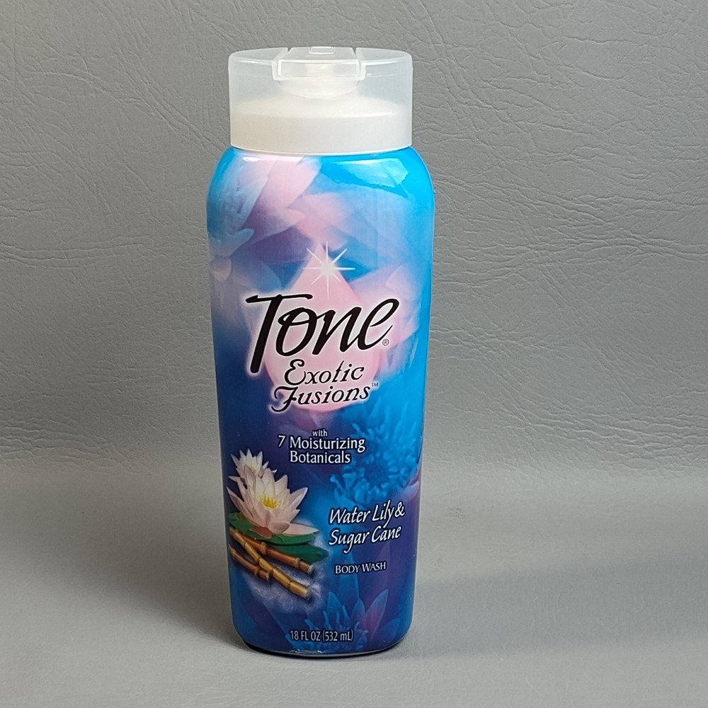 Tone Exotic Fusions Water Lily & Sugar Cane Body‎ Wash RARE DISCONTINUED 18 oz